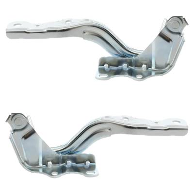 Rareelectrical - New Pair Of Hood Hinge Compatible With Kia Forte Koup Sx Forte Sx 2014-2018 By Ki1236132 Ki1236131 - Image 2