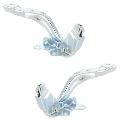 Rareelectrical - New Pair Of Hood Hinge Compatible With Kia Forte Lx 2016 Production Date To July 31 Forte5 Lx 2016 - Image 1