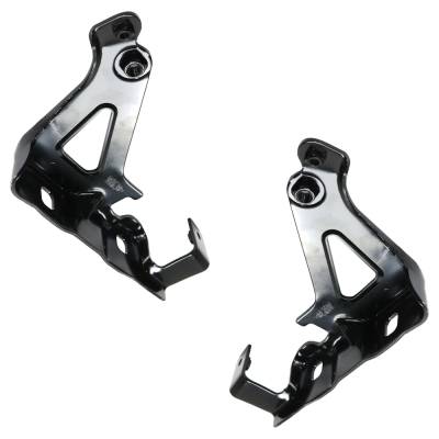 Rareelectrical - New Pair Of Hood Hinge Compatible With Gmc Acadia Sl Acadia Slt 2013-2017 By Gm1236196 Gm1236197 - Image 3
