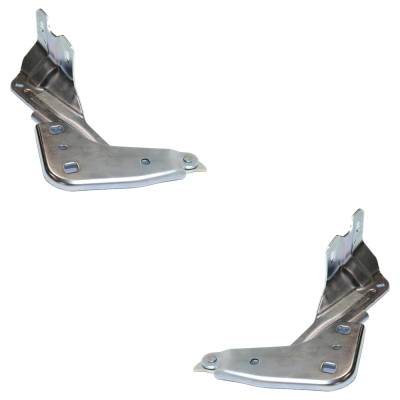 Rareelectrical - New Pair Of Hood Hinge Compatible With Ford Edge Sel 4 Cyl 2.0L Edge Sel 6 Cyl 3.5L 2015-2024 By - Image 2