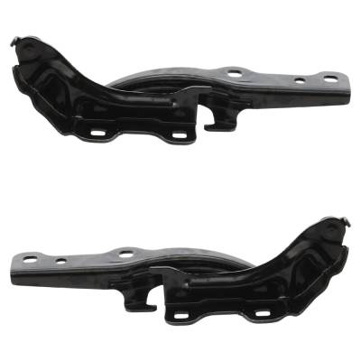 Rareelectrical - New Pair Of Hood Hinge Compatible With Chevrolet Impala Ltz 6 Cyl 3.6L Impala Lt 4 Cyl 2.5L - Image 2
