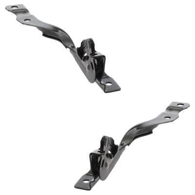 Rareelectrical - New Pair Of Hood Hinge Compatible With Kia Rio Lx Rio Sx 2012-2017 By Ki1236126 Ki1236125 791101W000 - Image 7