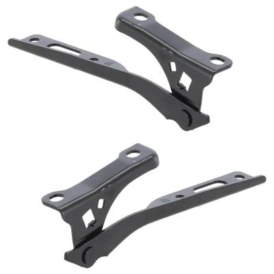 Rareelectrical - New Pair Of Hood Hinge Compatible With Acura Ilx Hybrid 4 Cyl 1.5L Ilx Base 4 Cyl 2.0L 2013-2022 By - Image 2