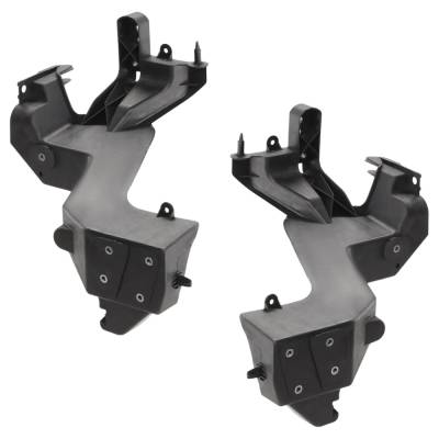 Rareelectrical - New Pair Of Headlight Bracket Compatible With Jeep Grand Cherokee Srt8 Grand Cherokee Overland - Image 8