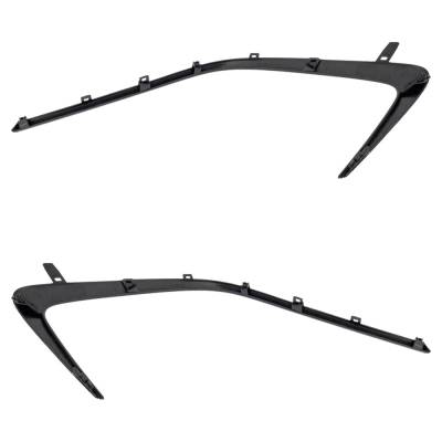 Rareelectrical - New Pair Of Grille Trim Compatible With Toyota Corolla Se Nightshade Corolla Se 2019-2022 By - Image 4