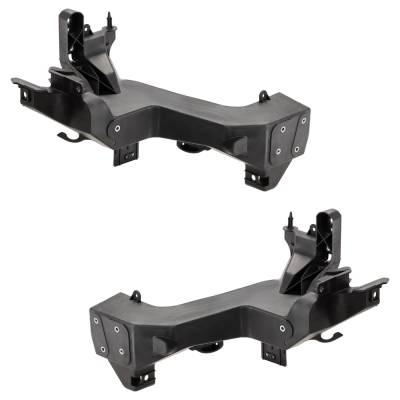 New Pair Of Headlight Bracket Compatible With Jeep Grand Cherokee Overland Grand Cherokee Laredo E