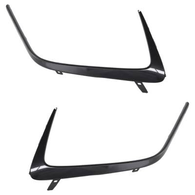 Rareelectrical - New Pair Of Grille Trim Compatible With Toyota Corolla Se Corolla Xse Apex 2019-2022 By To1046118 - Image 2