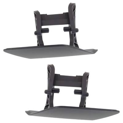 Rareelectrical - New Pair Of Headlight Washer Cover Compatible With Mercedes Benz E350 Base 6 Cyl 3.5L E550 Base 8 - Image 4