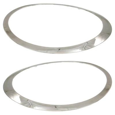 Rareelectrical - New Pair Of Headlight Bezel Compatible With Mini Cooper Clubman 4 Cyl 1.6L Cooper Roadster John - Image 4