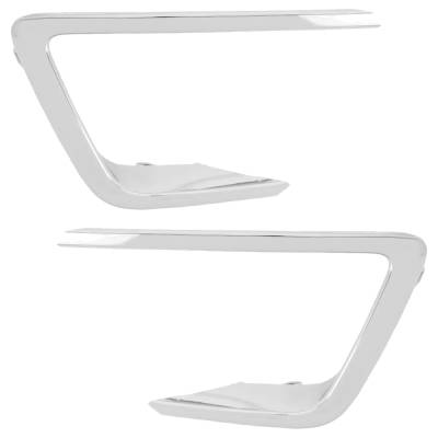 Rareelectrical - New Pair Of Grille Trim Compatible With Ford Expedition Ssv 6 Cyl 3.5L Expedition Max King Ranch 6 - Image 2