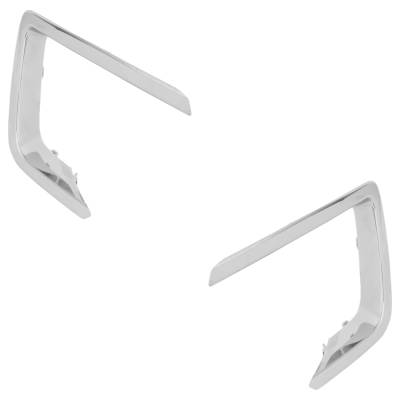 Rareelectrical - New Pair Of Grille Trim Compatible With Ford Expedition Ssv 6 Cyl 3.5L Expedition Max King Ranch 6 - Image 3