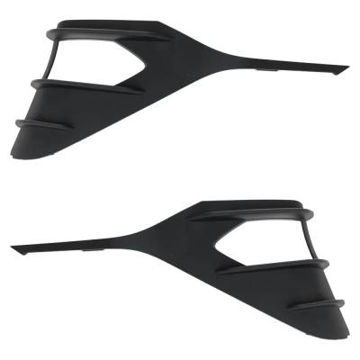 Rareelectrical - New Pair Of Fog Light Trim Compatible With Hyundai Elantra Se 4 Cyl 2.0L Elantra Sel 4 Cyl 2.0L 2024 - Image 1