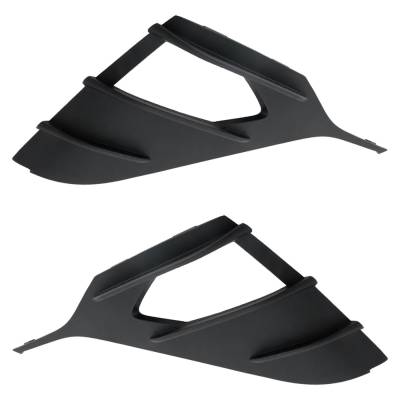 Rareelectrical - New Pair Of Fog Light Trim Compatible With Hyundai Elantra Sel 4 Cyl 2.0L Elantra Se 4 Cyl 2.0L 2024 - Image 3