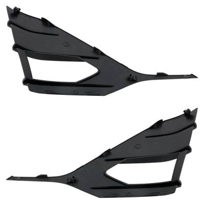 Rareelectrical - New Pair Of Fog Light Trim Compatible With Hyundai Elantra Limited Hybrid 4 Cyl 1.6L Elantra Limited - Image 4