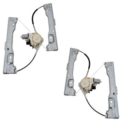 Rareelectrical - New Front Left And Front Right Window Regulator Compatible With Dodge Jeep Grand Cherokee Trailhawk - Image 5