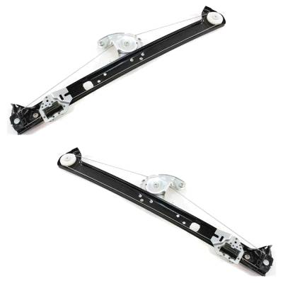 Rareelectrical - New Rear Left And Rear Right Window Regulator Compatible With Bmw X5 4.8Is 8 Cyl 4.8L X5 4.4I 8 Cyl - Image 3