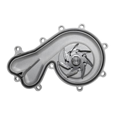 Rareelectrical - Engine Water Pump Compatible With Vw Touareg 7P 3.0L V6 Tdi Turbo Diesel 2013-2016 Metal Impeller - Image 2