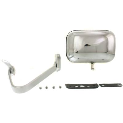 Rareelectrical - Side Mirror Compatible With 1980-1997 Ford Bronco Bronco Ii Custom Explorer F-100 F-150 F-250 F-350 - Image 1