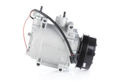 A/C Ac Compressor Compatible With 2010-2014 Honda Insight Ex 1.3L L4 Hybrid Lda3 Lea3 Sanden Trse07