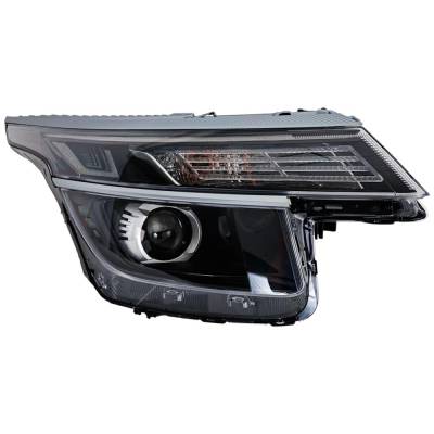 Headlamp Compatible With 2021-2023 Kia Seltos 2.0L 1.6L I4 Nu Halogen Clear Pp Plastic Rk10010099a