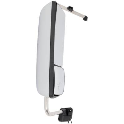 Rareelectrical - Side Mirror Compatible With 2008-2012 International Prostar Workstar Left Driver Side Replaces - Image 2