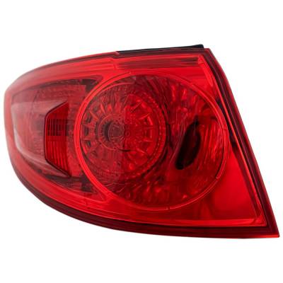Rareelectrical - Tail Light Compatible With 2007-2009 Hyundai Santa Fe 2.4L 3.5L I4 Left Driver Side Halogen - Image 2