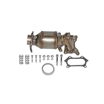 Front Direct-Fit Cat Converter Compatible With 2010-2011 Honda Cr-V 2.4L 4-Cyl Dohc I-Vtec Replaces