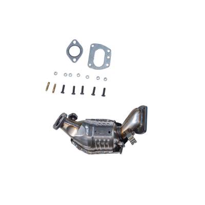 Front Right Direct-Fit Cat Converter Compatible With 2016 Toyota Lexus Van Sienna 1.8L 4-Cyl Dohc