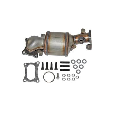 Front Right Direct-Fit Cat Converter Compatible With 2005-2019 Acura Honda Mdx Tlx 3.5L V6 Sohc 24V