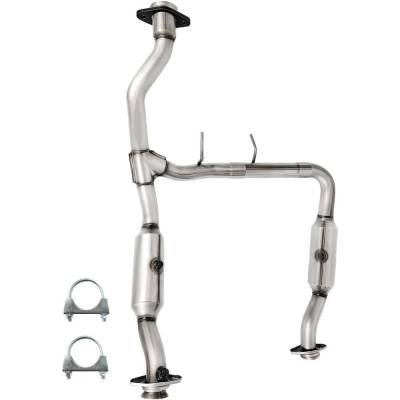 Front Left Direct-Fit Cat Converter Compatible With 2010 Cadillac Chevrolet Impala Lacrosse 5.3L V8