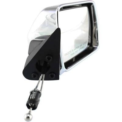 Rareelectrical - Side Mirror Compatible With 1984-1996 Jeep Cherokee Comanche Wagoneer Right Passenger Side Replaces - Image 3