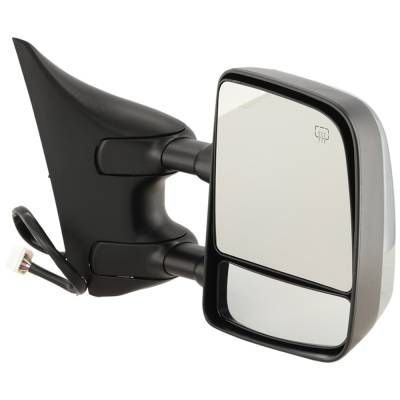 Rareelectrical - Side Mirror Compatible With 2012-2022 Volvo Vnl 12.8L 14.9L I6 Right Passenger Side 565Hp Replaces - Image 2
