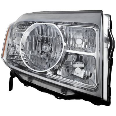 Rareelectrical - Headlight Compatible With 2009-2011 Honda Pilot 3.5L V6 J35z4/J35y4 Right Passenger Side Halogen - Image 2