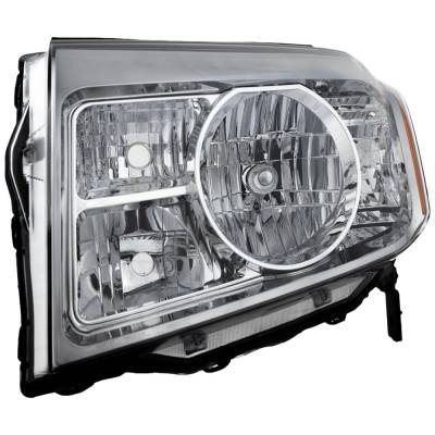 Rareelectrical - Headlight Compatible With 2009-2011 Honda Pilot 3.5L V6 J35z4/J35y4 Left Driver Side Halogen - Image 2