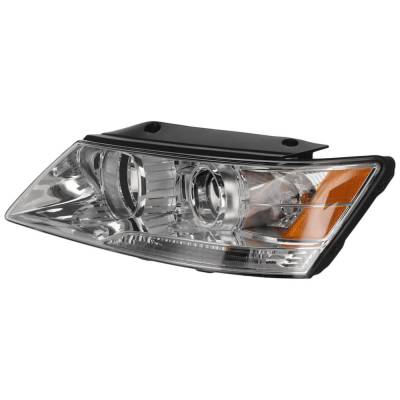 Rareelectrical - Headlight Compatible With 2009-2010 Hyundai Sonata 2.4L 3.3L I4 Left Driver Side Halogen Reph100106q - Image 2