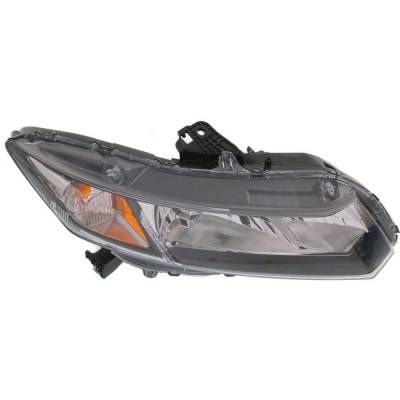 Rareelectrical - Headlight Compatible With 2013-2015 Honda Civic 1.8L 2.4L I4 R18z1 K24z7 Right Passenger Side - Image 4