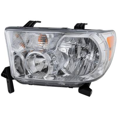Rareelectrical - Headlight Compatible With 2007-2017 Toyota Tundra Sequoia 4.0L 4.6L V6 Left Driver Side Halogen - Image 3