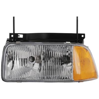 Headlight Compatible With 1994-1997 Gmc Sonoma Jimmy Left Driver Side Replaces 16525157 20-3015-00