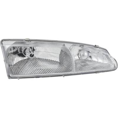 Rareelectrical - Headlight Compatible With 1996-1997 Ford Thunderbird Couga Right Passenger Side Mercury Cougar - Image 1
