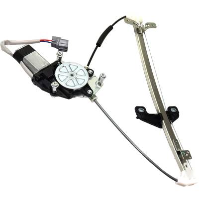 Rareelectrical - Power Window Regulator Compatible With 2003-2007 Honda Accord 2.4L 3.0L I4 K24a4/K24a8 J30a4/J30a5 - Image 1
