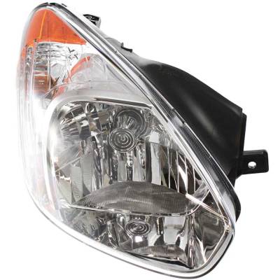 Rareelectrical - Headlight Compatible With 2006 Hyundai Accent 1.6L I4 G4ed Right Passenger Side Halogen H100187 - Image 2