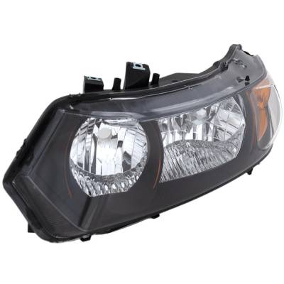Rareelectrical - Headlight Compatible With 2006-2009 Honda Civic 1.8L 2.0L I4 R18a1 K20z3 Left Driver Side Halogen - Image 2