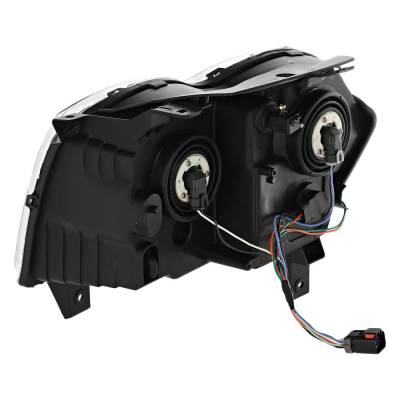 Rareelectrical - Headlight Compatible With 2005-2007 Jeep Grand Cherokee 3.7L 4.7L V6 Powertech Right Passenger Side - Image 3