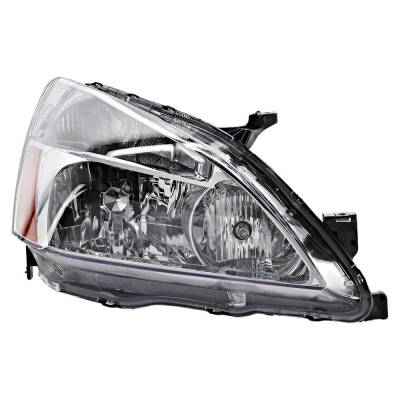 Rareelectrical - Headlight Compatible With 2003-2007 Honda Accord 2.4L 3.0L I4 K24a4/K24a8 J30a4/J30a5 Right - Image 3