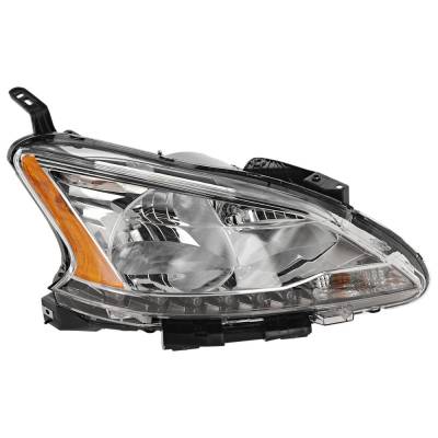 Rareelectrical - Headlight Compatible With 2013-2015 Nissan Sentra 1.8L 1.6L I4 Mra8de Mr16ddt Right Passenger Side - Image 2
