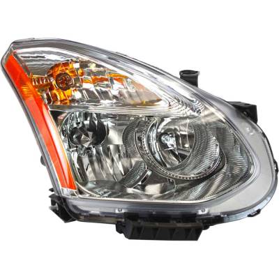 Headlight Compatible With 2013 Nissan Rogue 2.5L I4 Qr25de Right Passenger Side Halogen Repn100315q