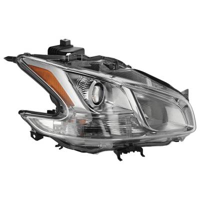 Rareelectrical - Headlight Compatible With 2009-2014 Nissan Maxima 3.5L V6 Vq35de Right Passenger Side Halogen - Image 2