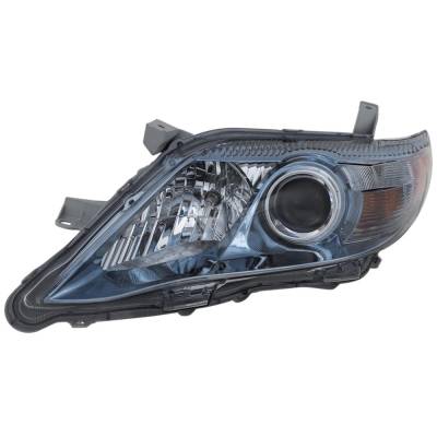 Rareelectrical - Headlight Compatible With 2010-2011 Toyota Camry 2.4L 3.5L I4 Left Driver Side Halogen Rept100140 - Image 2
