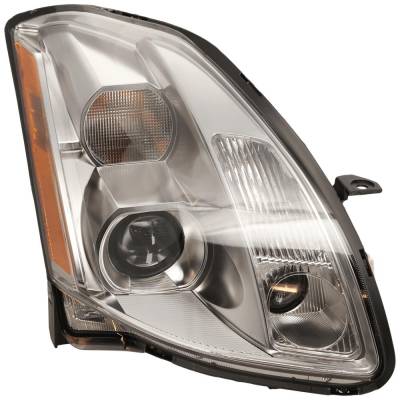 Headlight Compatible With 2004-2006 Nissan Maxima 3.5L V6 Vq35de Right Passenger Side Halogen