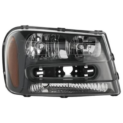 Rareelectrical - Headlight Compatible With 2002-2009 Chevrolet Trailblazer Trailblazer Ext Right Passenger Side - Image 1
